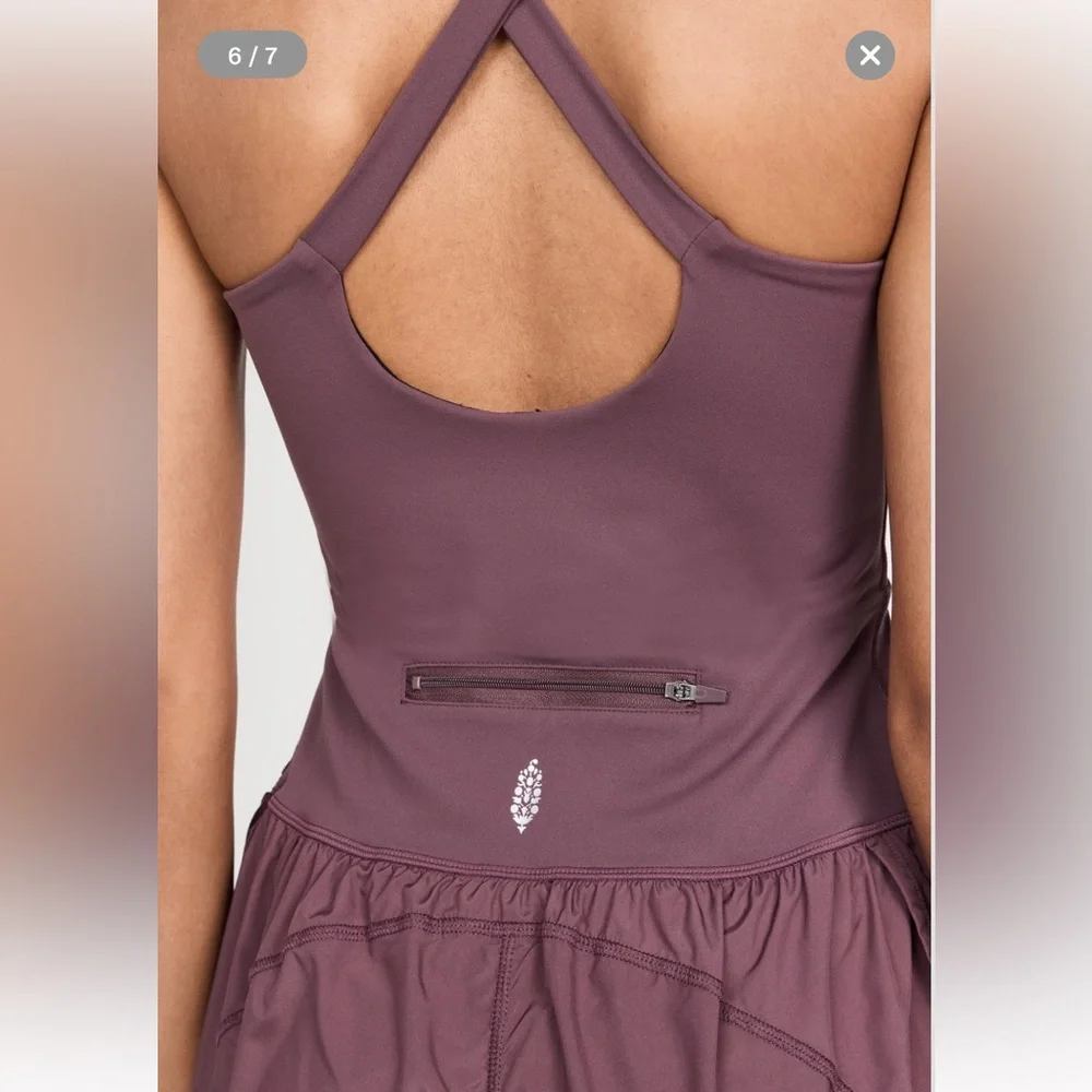 NWT FP Movement by Free People Righteous Runsie in Fig Size Medium